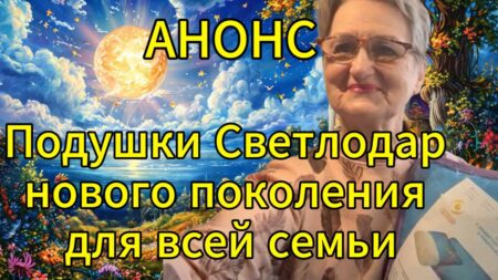 Анонс. Подушки Светлодар нового поколения для всей семьи!
