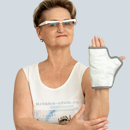 Митенки (перчатки без пальцев) Светлодар с микросферами